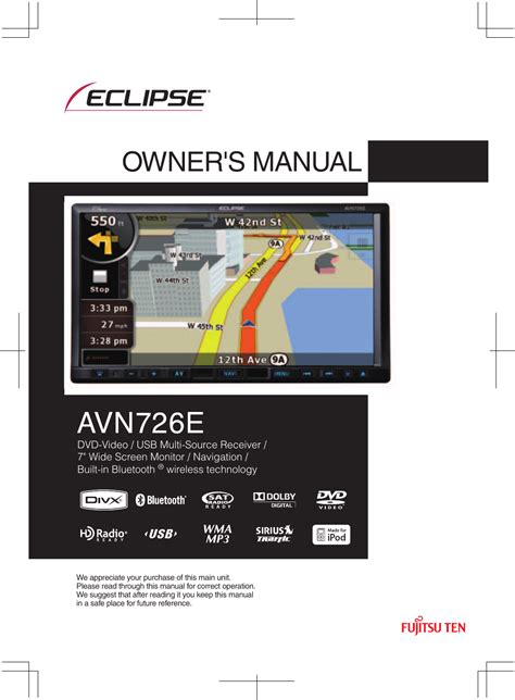 eclipse avn726e installation manual Doc