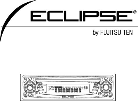 eclipse fujitsu ten cd2000 user guide Epub