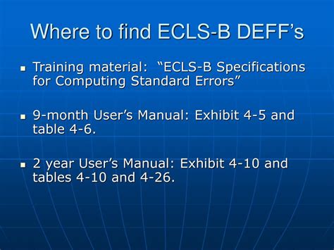 ecls b user manual Reader