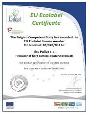 ecolabel www ecolabel eu eu ecolabel certificate ecolabelling pdf PDF