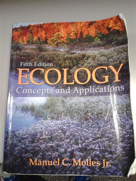 ecology concepts and applications 5th edition Kindle Editon