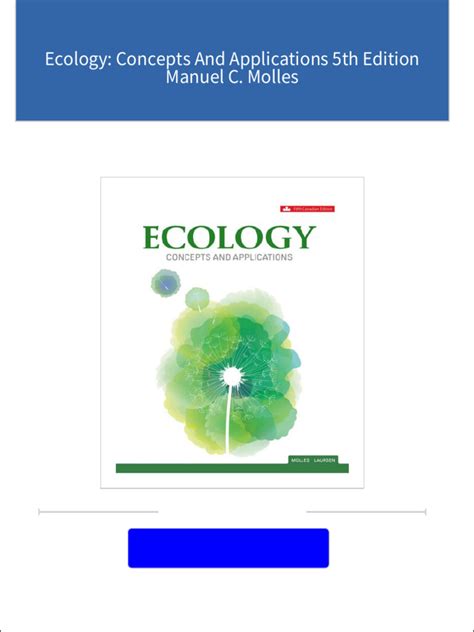 ecology concepts and applications 5th edition Ebook Kindle Editon