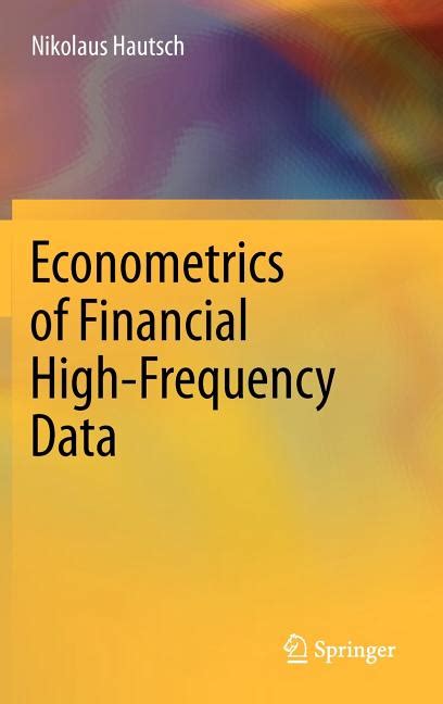econometrics of financial high frequency data Reader