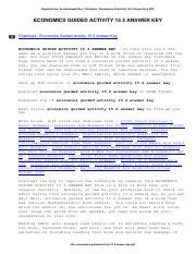 economics guided activity 15 2 answer key Kindle Editon