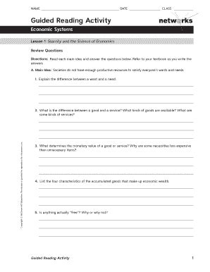 economics guided reading review answer key Kindle Editon