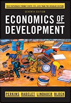 economics of development seventh edition Reader