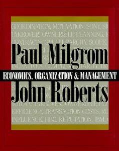 economics organization and management milgrom and roberts Ebook PDF