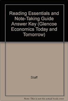 economics today and tomorrow answer key for Kindle Editon