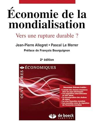 economie mondialisation vers rupture durable Doc