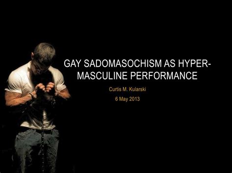 ecstagony a homosexual sadomasochistic transitional journey Doc