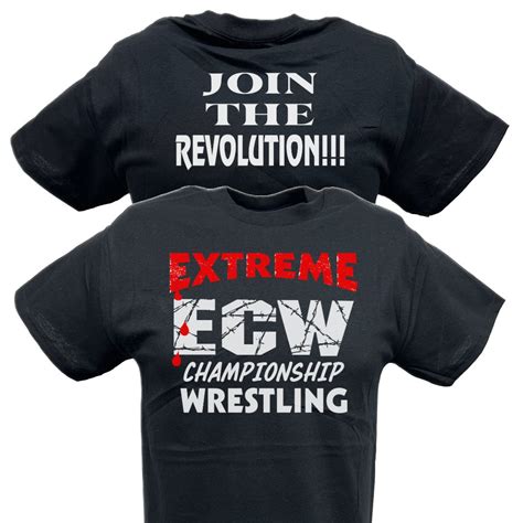 ecw wrestling t shirts