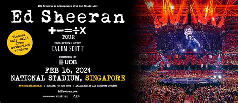 ed sheeran singapore concert song list