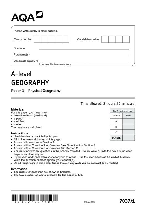 edexcel geography as unit 1 june 2014 paper Kindle Editon