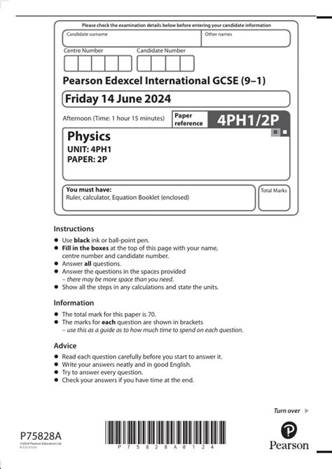edexcel igcse physics past paper jan Kindle Editon