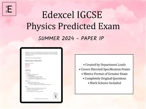 edexcel igcse physics specimen paper Epub