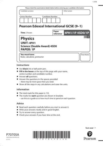 edexcel physics past papers unit 1r Kindle Editon