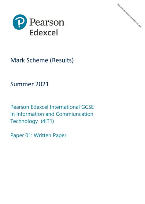 edexcel-june-2013-ict-5it01-mark-scheme Ebook Doc