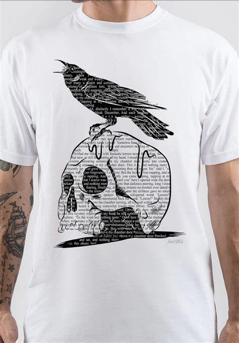 edgar allan poe tee shirts