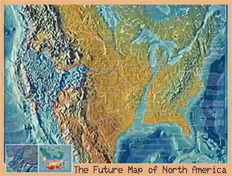 edgar cayce map of us