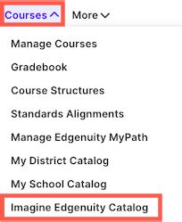 Edgenuity Courses Catalog