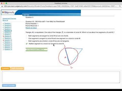 edgenuity introduction to circles answers PDF