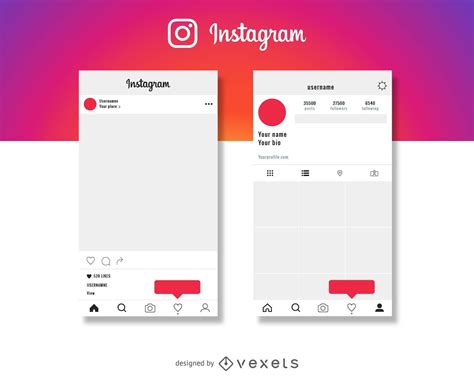 Editable Instagram Template