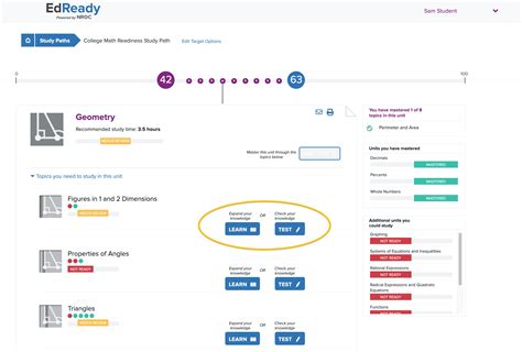 edready placement test