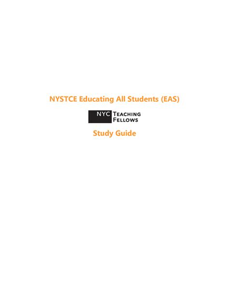 educating all students eas study guide PDF