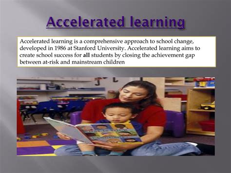 education accelerated learning Reader