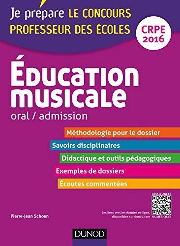 education musicale admission professeur coles PDF
