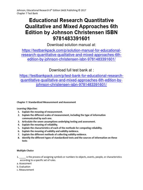 educational research quantitative qualitative approaches Epub