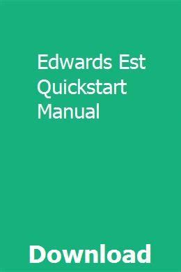 edwards quickstart fire manual pdf Kindle Editon