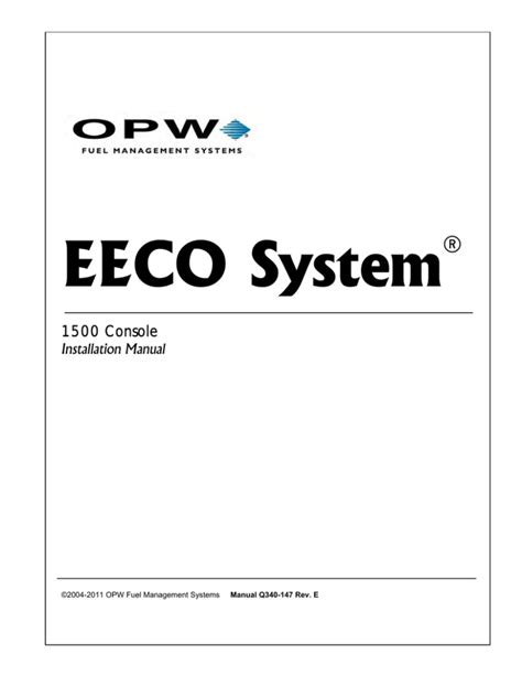 eeco 1500 manual pdf Epub