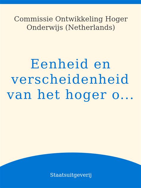 eenheid en verscheidenheid in het nederlandseche volkd Epub