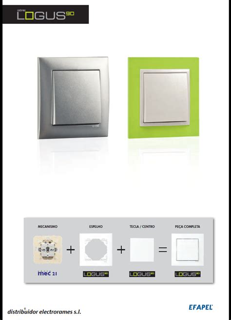 Efapel Mecanismos Catalogo