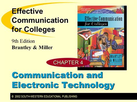 effective communication for colleges 9th Doc