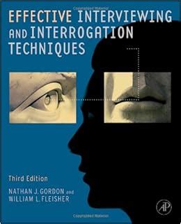 effective interviewing and interrogation techniques third edition Epub