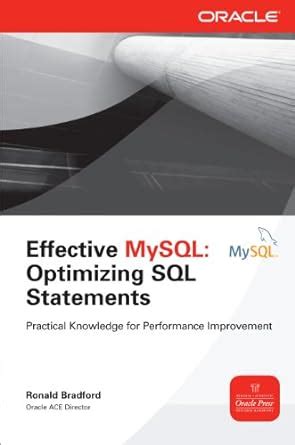 effective mysql optimizing sql statements oracle press Epub