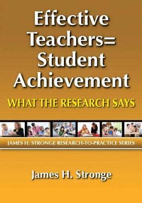 effective teachers=student achievement what the research says james h stronge research to practice series Kindle Editon