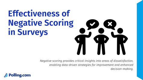 effectiveness of negative scoring in survey