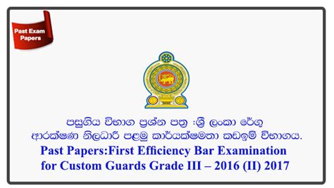 efficiency bar exam past papers Reader
