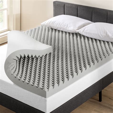 egg crate mattress pad queen size