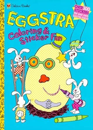 eggstra coloring and sticker fun sticker time Kindle Editon