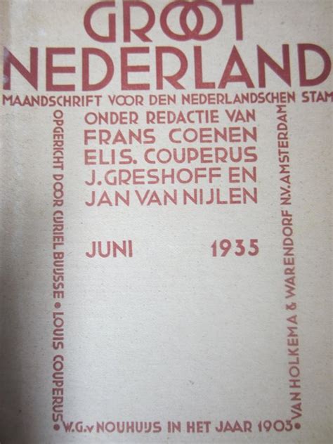 eigen volk algemeen folkloristisch en dialectisch maandschrift voor grootnederland 2e jaargang compleet 12 afl 1930 Kindle Editon