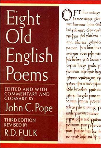 eight old english poems third edition Epub