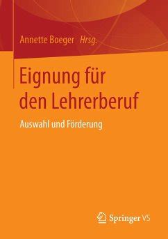 eignung f den lehrerberuf fderung Epub