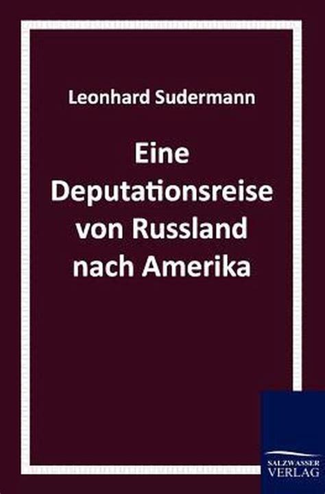 eine deputationsreise russland nach amerika Doc