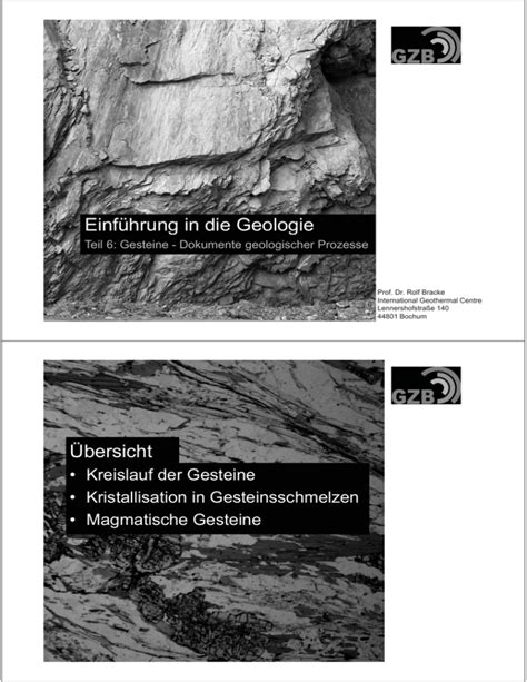 einfhrung in die geologie ii endogne dynamik Kindle Editon