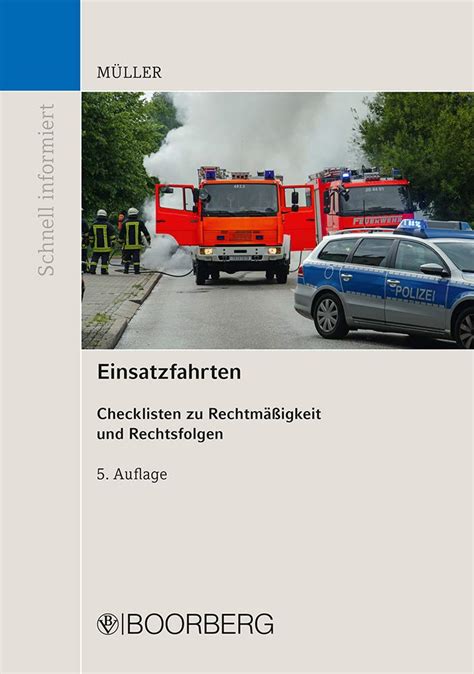 einsatzfahrten checklisten zu rechtm igkeit rechtsfolgen Reader