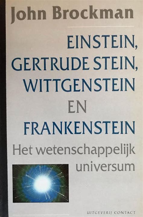 einstein gertrude stein wittgenstein en frankenstein het wetenschappelijk universum PDF